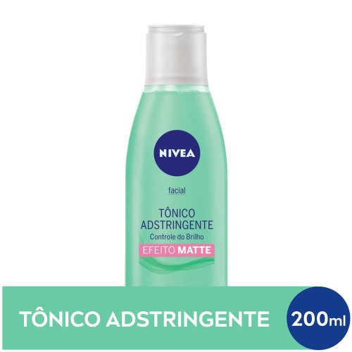 Tônico Adstringente Facial Nivea Controle Do Brilho 200ml