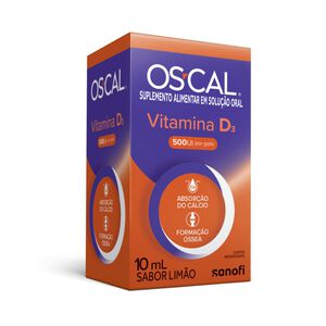 Os-Cal Vitamina D3 500UI/ml em gotas 10ml