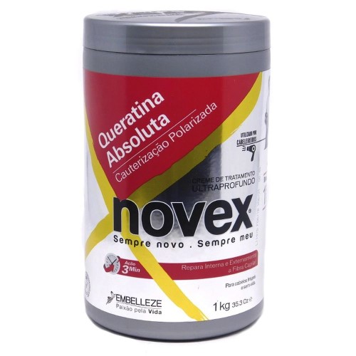 Creme de Tratamento Novex Queratina Absoluta com 1kg