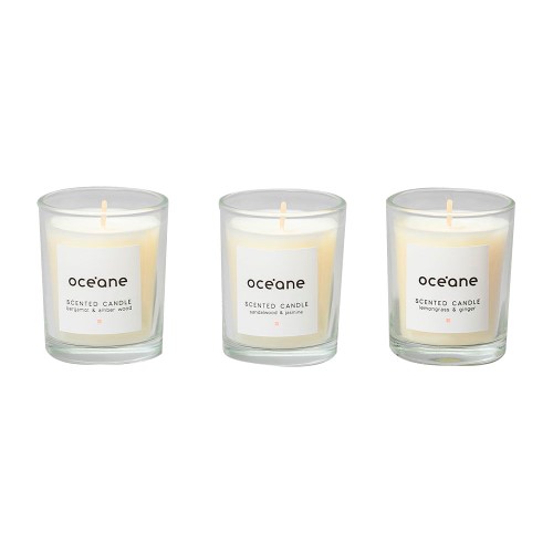 Océane Scented Candles Kit – 3 velas