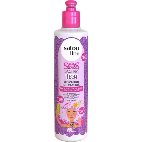 Ativador De Cachos Salon Line Sos Teens 300ml