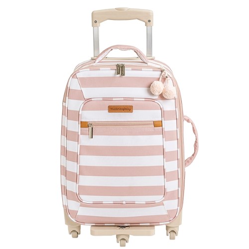 Mala Maternidade com rodinhas Brooklyn Rosa - Masterbag