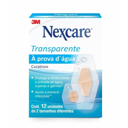 Curativos Nexcare Prova Dgua 12 unidades