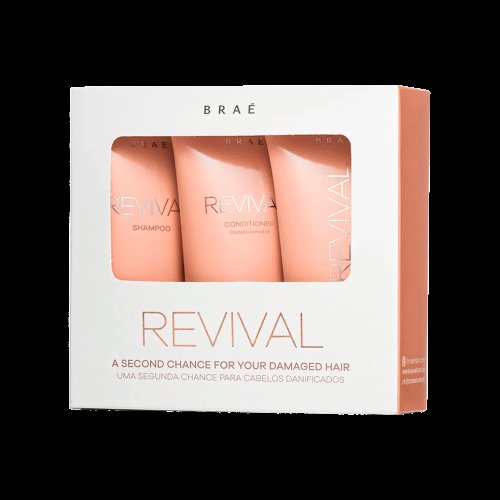 Braé Revival Travel Size Kit – Shampoo + Condicionador + Máscara