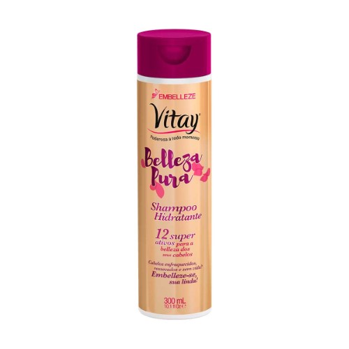 Shampoo Vitay Belleza Pura com 300ml