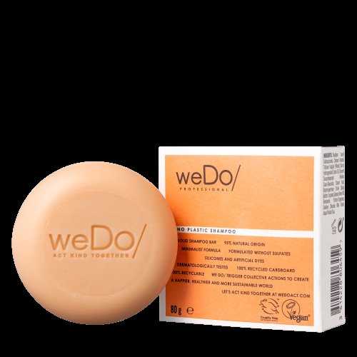 Shampoo Em Barra Wedo No Plastic 80g