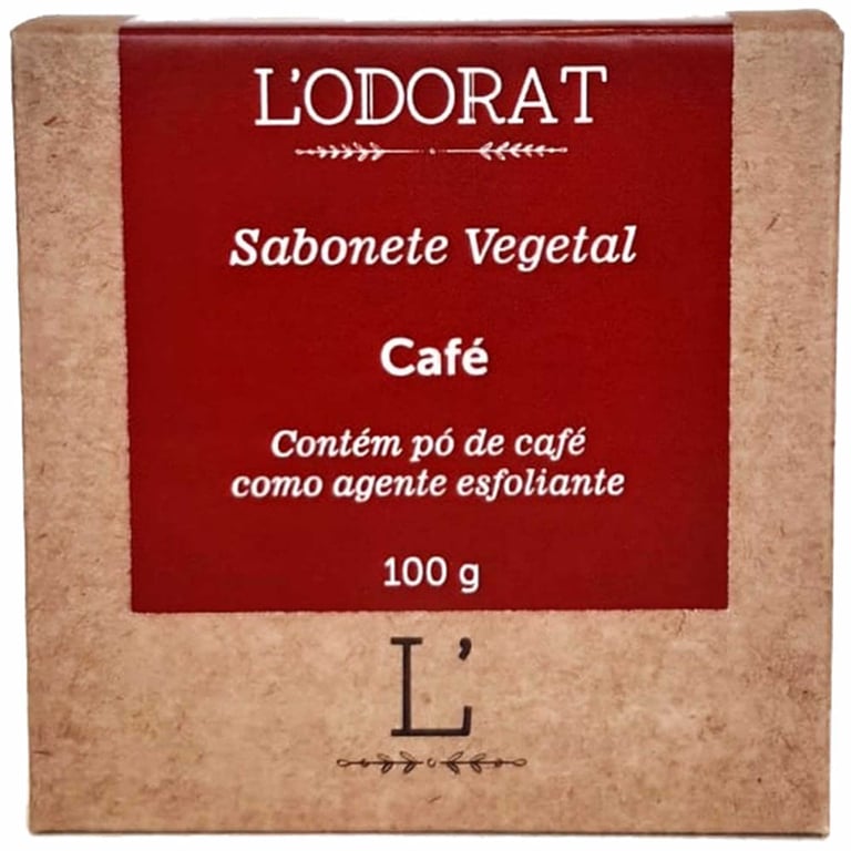 Sabonete Vegetal em Barra Ldorat – Esfoliante Café