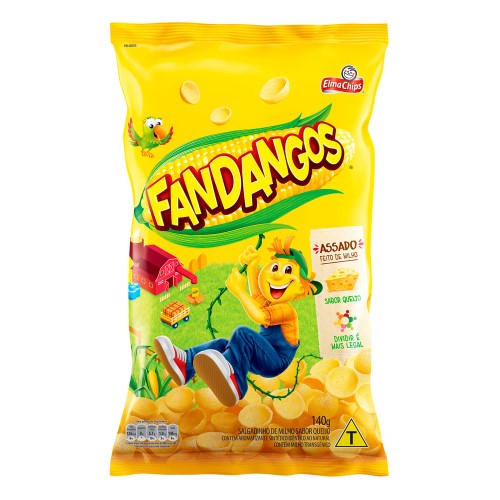 Fandangos Elma Chips Sabor Queijo 140g