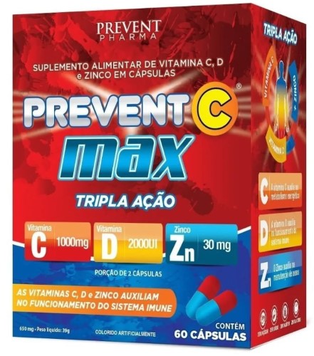 Prevent C Tripla Acao Max 60 Cps