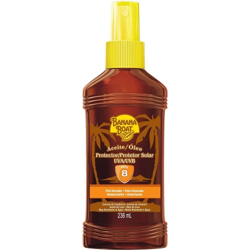 Óleo Bronzeador Banana Boat Spray Fps8 236Ml - Banana Boat