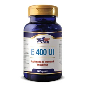 Vitamina E 400UI Vitgold 60 Cápsulas