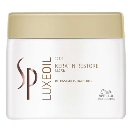 Máscara de Tratamento SP LuxeOil Keratin Restore com 400ml