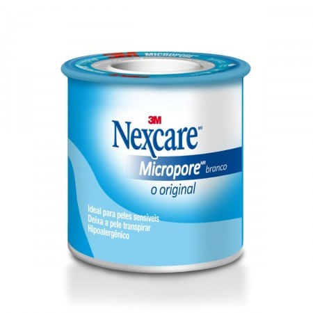 Fita Micropore Nexcare Branca - 50mm X 4,5m 1 Unidade