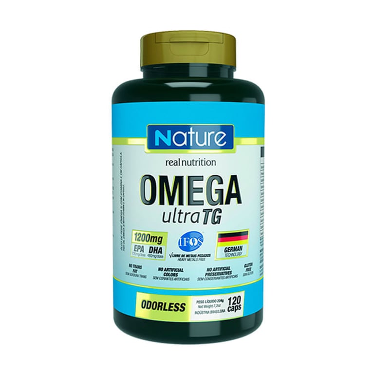 Ômega Ultra Tg 120mg Nutrata 120 Cápsulas