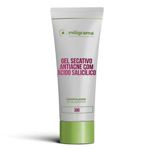 Gel Secativo Antiacne com Ácido Salicílico 30g