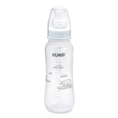 Mamadeira Natural branca ortodôntico Nº2 250ml Kuka