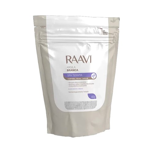 Argila Raavi Branca 400g