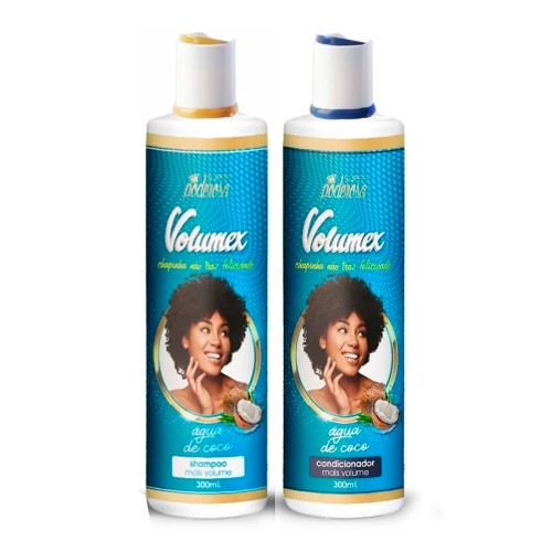 Shampoo + Condicionador Probelle Volumex Água de Coco 300ml cada