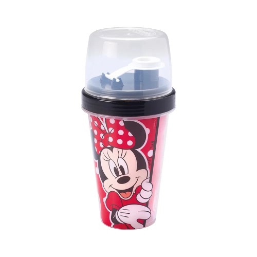 Copo Plástico Plasútil Shakeira Minnie 320ml