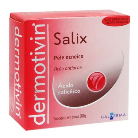 Sabonete Em Barra Dermotivin Salix 90g