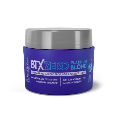 BTX Matizador Platinum Blond Zero 160g Forever Liss