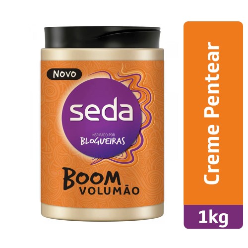 Creme de Pentear Seda Boom Volumão 1kg