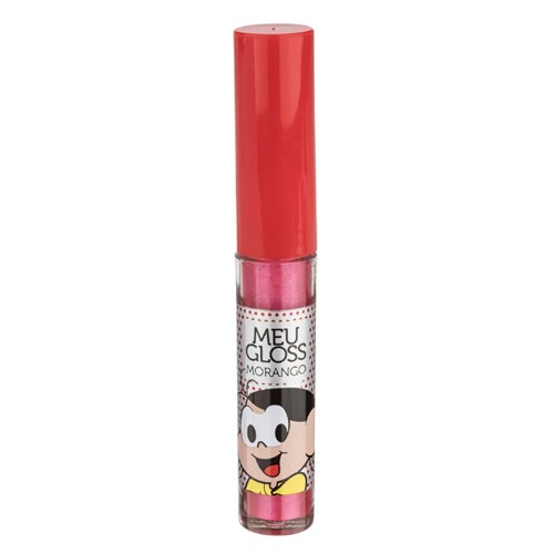 Meu Lip Gloss Turma da Mônica Infantil Magali Morango 3ml