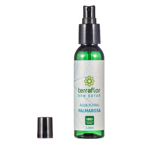 Água Floral de Palmarosa Natural 120ml - Terraflor