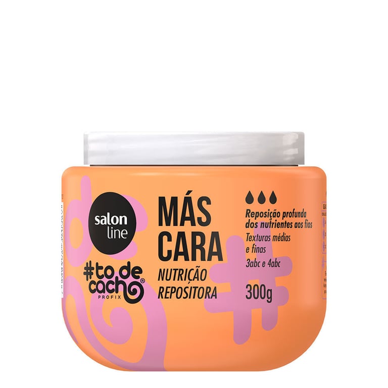 Mascara De Tratamento Salon Line #todecacho Nutricao Repositora 300gr