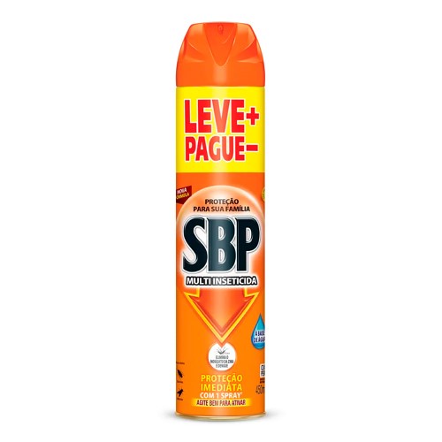 Multi Inseticida SBP Aerosol 450ml Leve Mais Pegue Menos