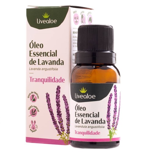 Óleo Essencial de Lavanda 15ml Live Aloe