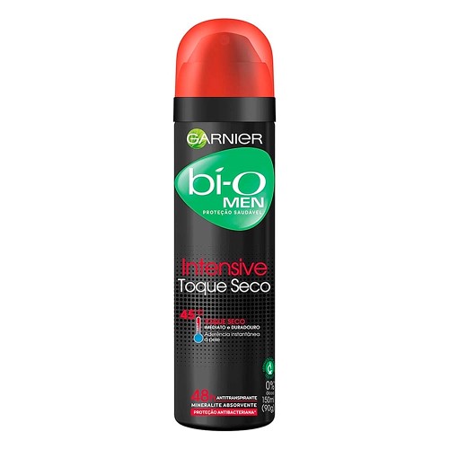 Desodorante Aerosol Bi-O Intensive Toque Seco Masculino 150 ml