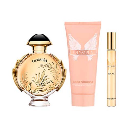 Paco Rabanne Kit Olympéa Solár Eau De Parfum 80ml + 10ml + Body Lotion 100ml