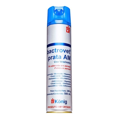 Bactrovet Prata AM Uso Veterinário Aerosol 500ml