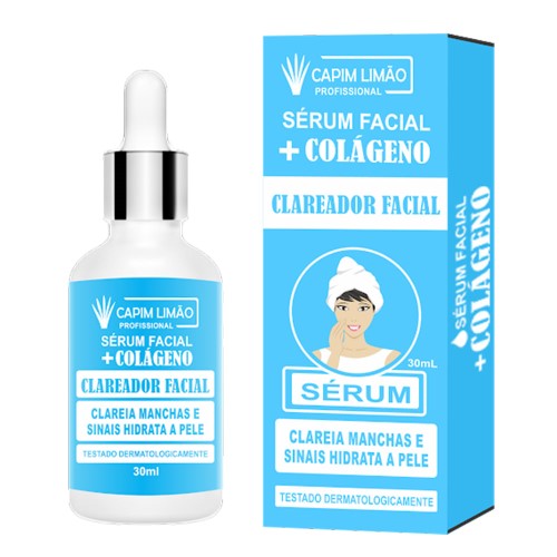 Sérum Facial Capim Limão Clareador 30ml