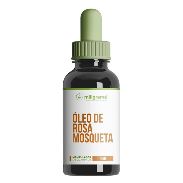 Óleo De Rosa Mosqueta Puro Miligrama 10ml