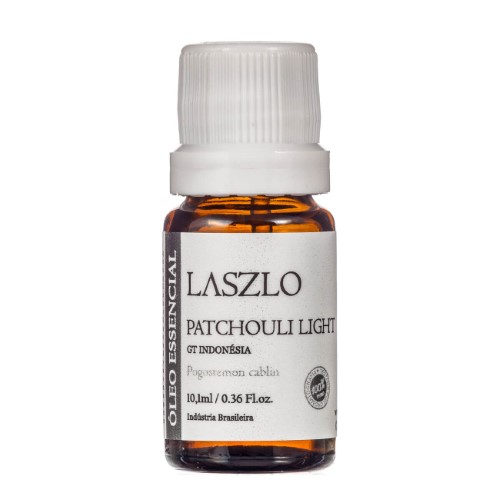 Óleo Essencial Laszlo Patchouli Light GT Indonésia com 10,1ml