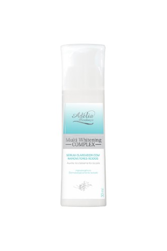 Multi Whitening Complex 30ml - Sérum Clareador com Nanovetores Ácidos