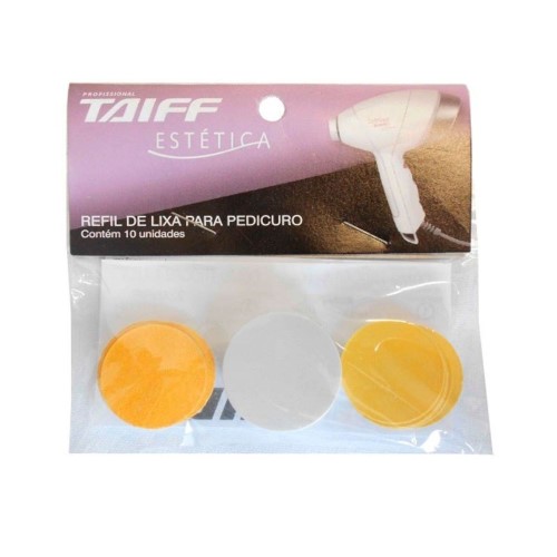 Lixa Para Pedicuro Soft Feet Taiff 10 Unidades