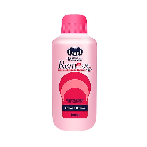 Removedor para Unhas Postiças Ideal Mais 100ml