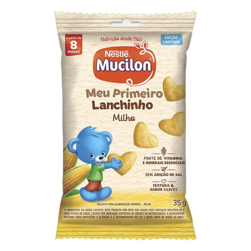 Biscoito Mucilon Snack Milho 35g