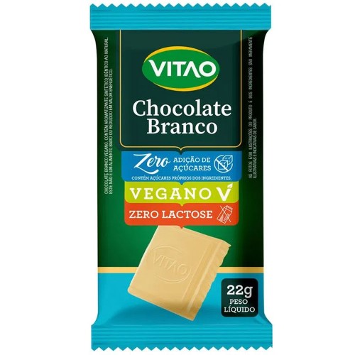 Chocolate Branco Vitao Zero Açúcar 22g