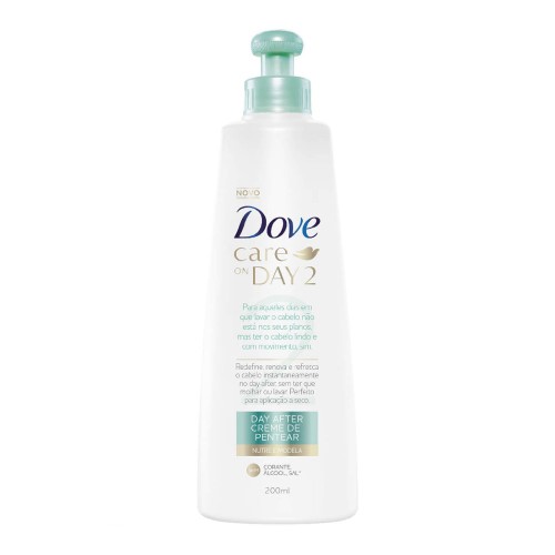 Creme para Pentear Dove Care On Day 2 Day After Nutre e Modela com 200ml