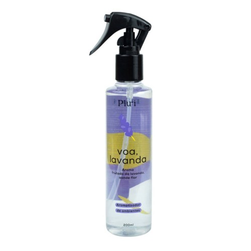 Aromatizador De Ambiente Pluri Voa, Lavanda Aonde Flor 200ml