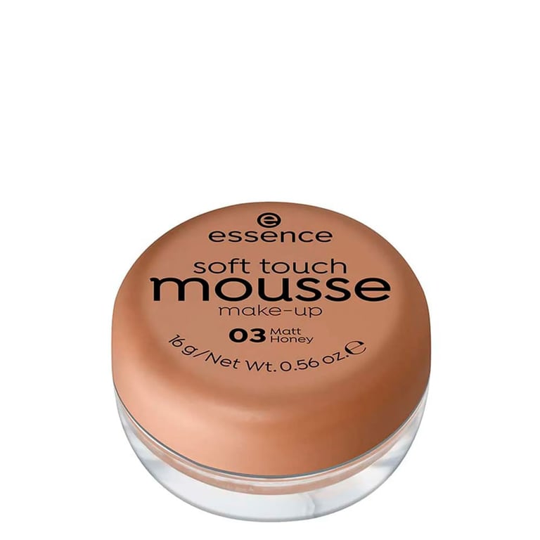 Essence Soft Touch Mousse 03 Matt Honey - Base Cremosa 16g