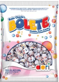 Bala sabor Tutti-Frutti Pacote com 600g - Bolete