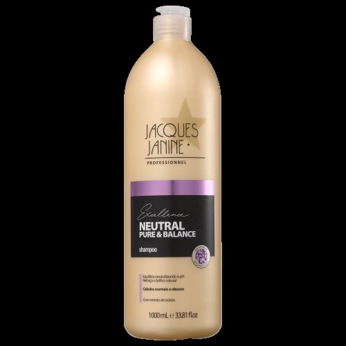 Shampoo Jacques Janine Neutral Pure & Balance com 1000ml