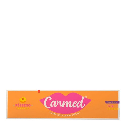 Hidratante Labial Carmed Pêssego 10g