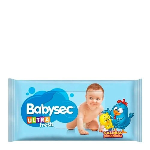 Lenço Umedecido Babysec Ultrafresh 46 Unidades