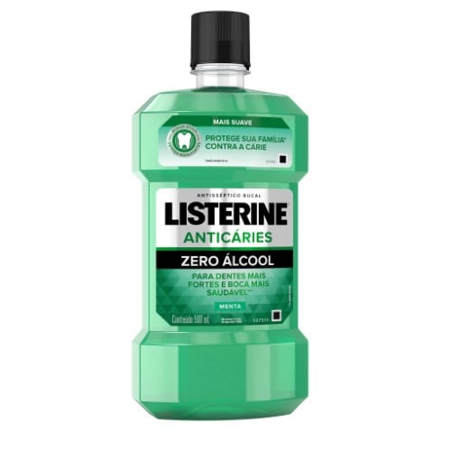 Antisséptico Bucal Listerine Anticaries 500ml